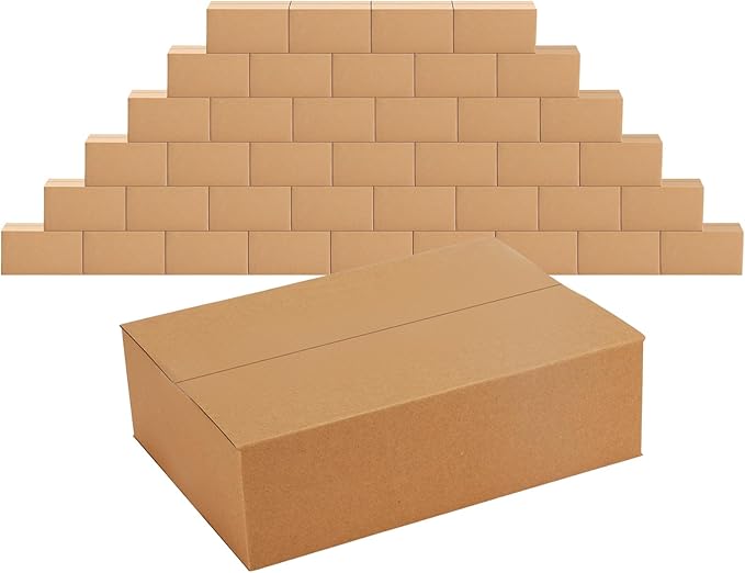 EdenseeLake 40 Pack 10x7x3 inches Shipping Boxes Small Cardboard Boxes by Edenseelake