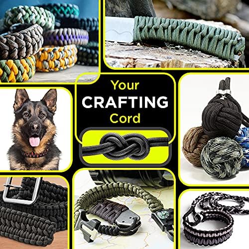 Paracord Rope 550 lb 4mm – Parachute Cord – Utility Camping Rope - Image 4