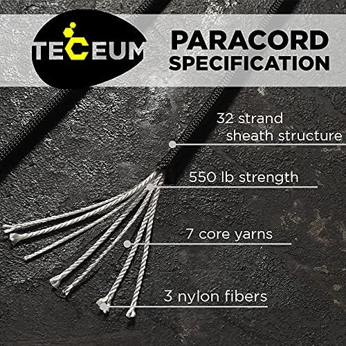 Paracord Rope 550 lb 4mm – Parachute Cord – Utility Camping Rope - Image 2