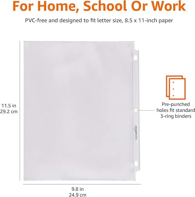Amazon Basics Sheet Protector - Image 6