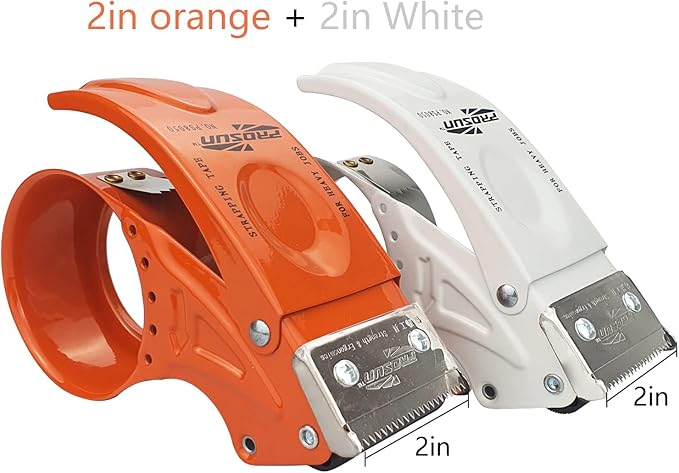 PROSUN 2 Pack Metal Packing Tape Dispenser Gun: 2-inch Wide Tape - Image 2