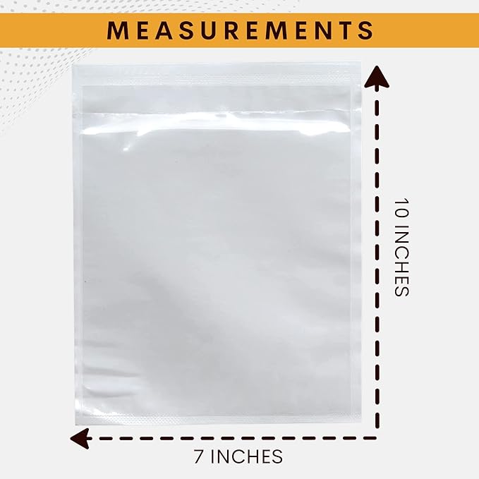 500 Pack 7"x10" Shipping Label Sleeves – Clear Self-Adhesive Packing Slip - Image 4