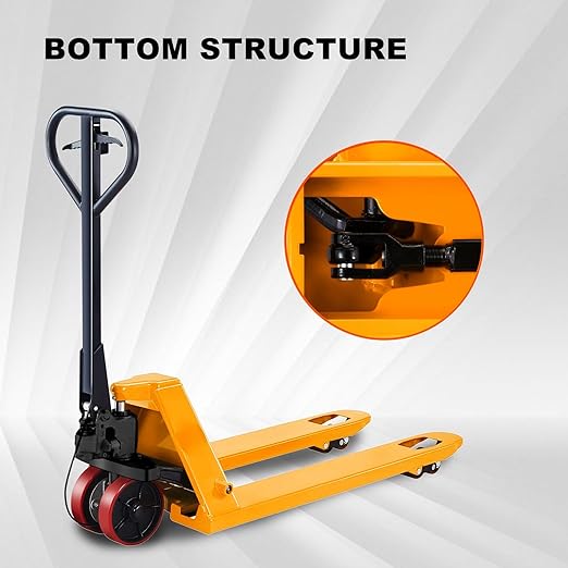 Tory Carrier Pallet Jack Hand Pallet Truck 48" Lx27 W 5500lbs Capacity - Image 7