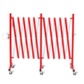 GYMTIME Industrial Expandable Metal Barricade, 16 Feet, Easily Assembled Safety by GYMTIME