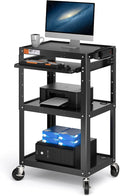 Steel AV Cart on Wheels by POCHAR-FactoryDirectCustomizedProducts