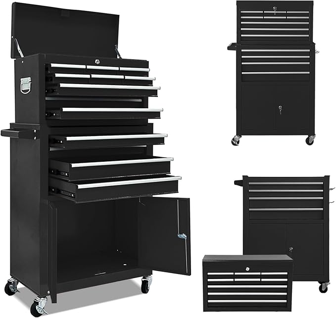13-Drawer Rolling Tool Chest by Unknown