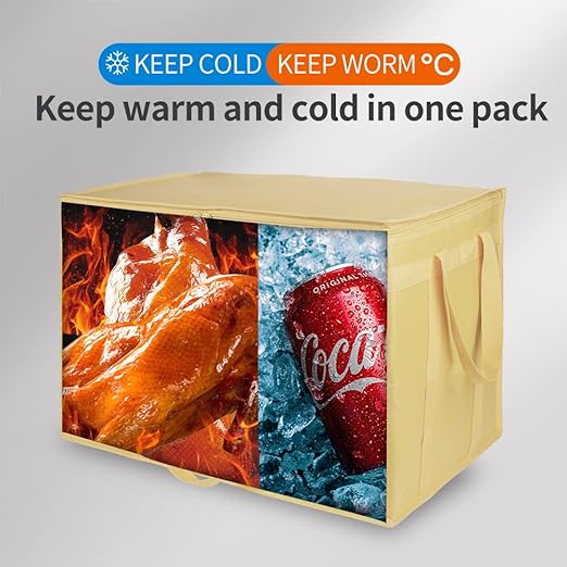 Bodaon Insulated Pizza Delivery Bags, XXX-Large Commercial Food Delivery - Image 3