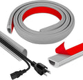 Cord Wall Cover, 39in Self-Adhesive Wire Covers by JAHOMFAI