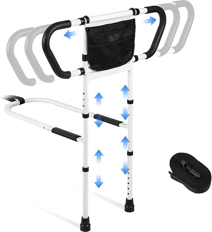 Klvied Bed Rails for Elderly Adults Safety, Bed Side Rails - Image 3