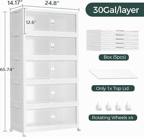 150Gal Stackable Storage Bins - Image 2