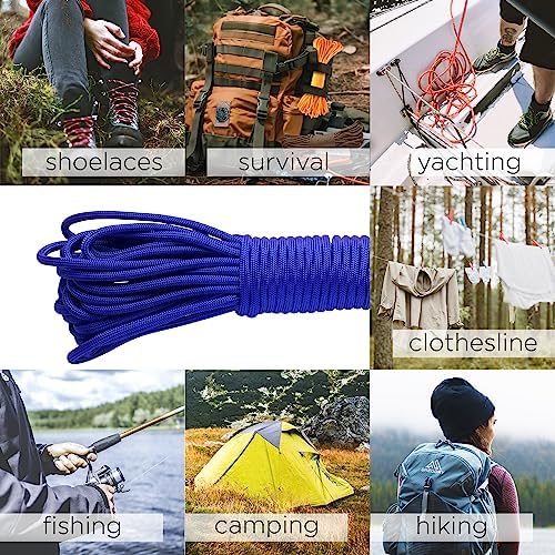 Paracord Rope 550 lb 4mm – Parachute Cord – Utility Camping Rope - Image 6