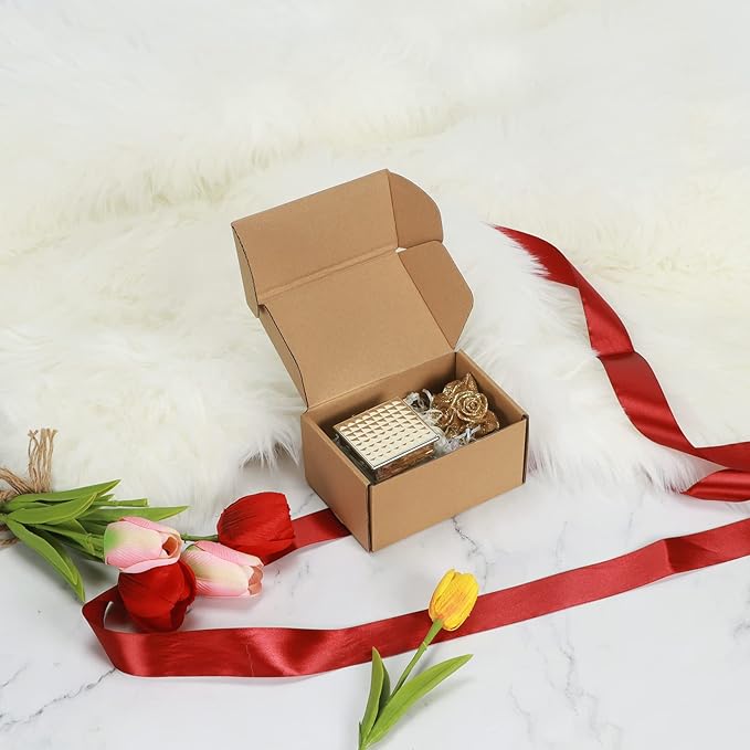Trwcrt Shipping Boxes 6x4x3 Set of 20, Corrugated Cardboard Box - Image 5