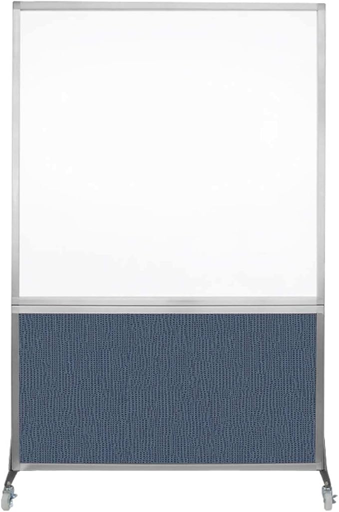 DivideWrite Mobile Whiteboard | Double Sided Dry Erase Board | Portable Office by VERSARE