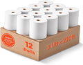 MUNBYN Thermal Paper 3 1/8 x 230ft, 12 Rolls Receipt Paper Work by MUNBYN