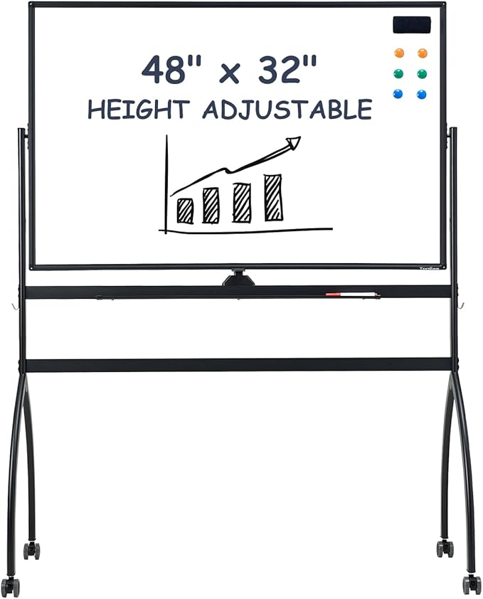 TANKEE White Board Height Adjustable by Tankee