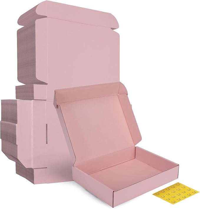 HORLIMER 11x8x2 inches Shipping Boxes Set of 25, Small Business by HORLIMER