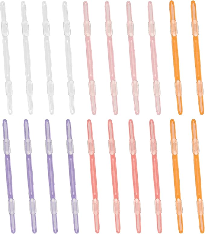 PATIKIL 20 Pcs Loose-Leaf Paper Binding Clamps by PATIKIL