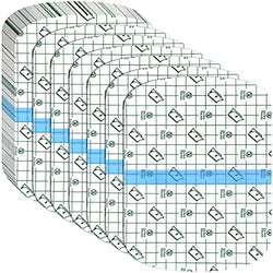 Nuanchu 50 Pcs Waterproof Transparent Adhesive Bandages Clear Adhesive Bandages Stretch Film Tape Tattoo Cover up Tape for Tattoo Swimming Shower(6 x 7.7 Inch) by Nuanchu