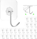 ZESLMG Heavy Duty Sticky Wall Hooks by ZESLMG