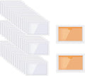 60pcs Self-Adhesive Label Holder, Waterproof Clear Adhesive Label Pockets by OwlFocus