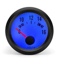 2" 52mm Voltage Gauge Digital Blue LED Voltmeter Meter 8-16V by Unknown