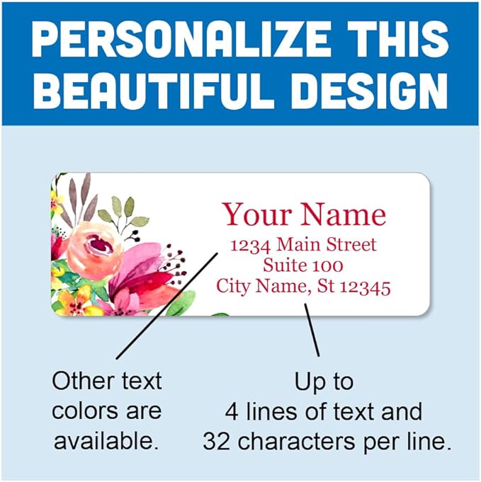 Personalized Return Address Labels - Image 2