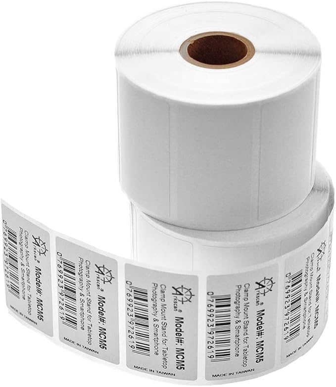 Arkscan 2 Rolls of 2.25 x 1.25 Direct Thermal Labels, Compatible by ARKSCAN