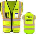 YOWESHOP High Visibility Reflective Safety Vest by YOWESHOP