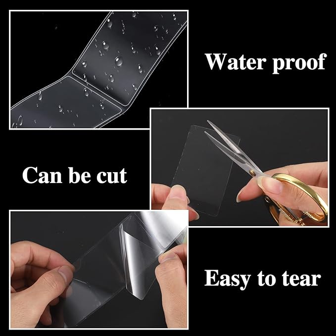500 PCS Label Protectors, Clothes Food Labels in Laboratory, Supermarket - Image 3