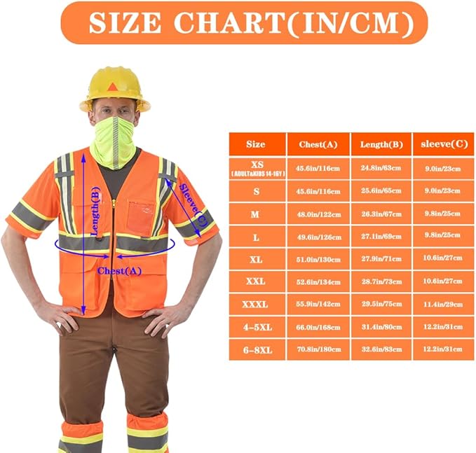 AYKRM Custom Logo Personalised Printed High Visibility Reflective 2 two tone - Image 5