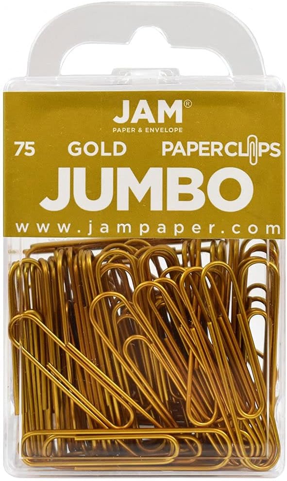 JAM Paper Colored Jumbo Paper Clips by JAMPaper