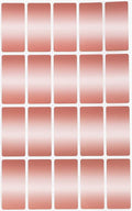 Royal Green Rose Gold Tag Labels Foil Rectangular Stickers 40mm x 19mm 300 Pack by RoyalGreen