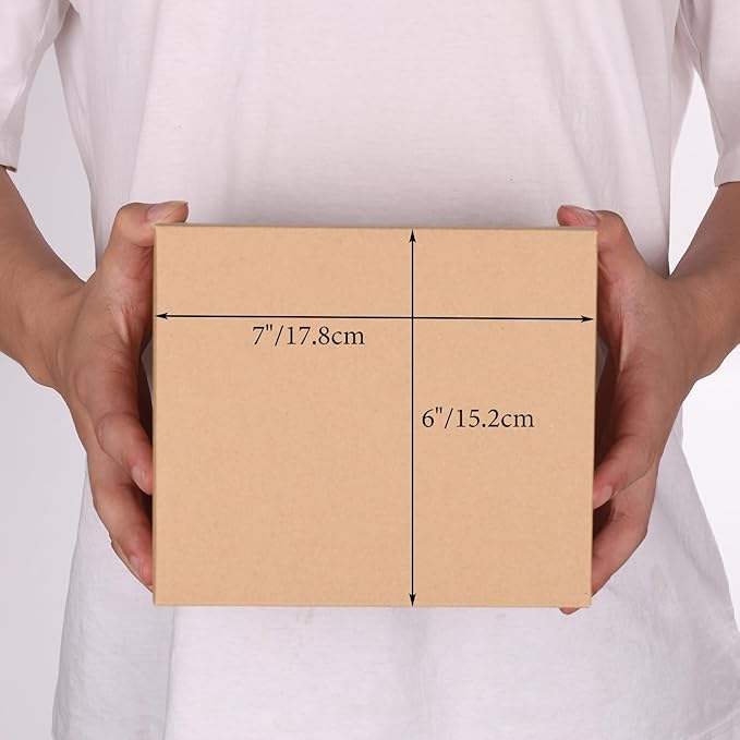 EdenseeLake 40 Pack 7x7x6 inches Shipping Boxes Small Cardboard Boxes - Image 4