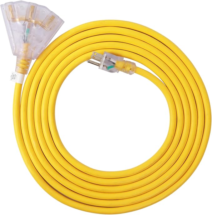 EP 25 Ft Lighted Outdoor Extension Cord by ENERGYPRO