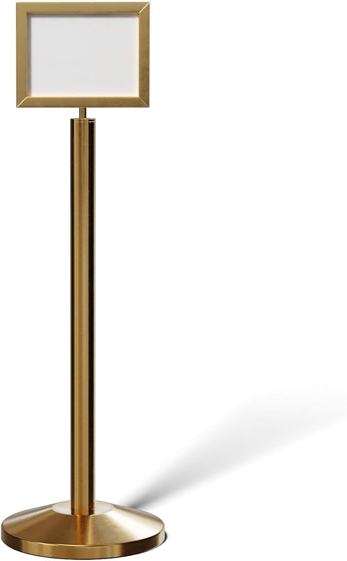Crowd Control Warehouse Pedestal Standing Floor Sign Frame by Crowd+Control+Warehouse