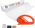 White Kraft Paper Roll 24" x 1200" by IDLPackaging