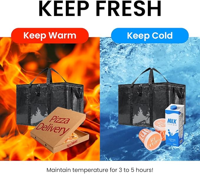 NZ home Durable 3XL PRO Insulated Cooler Bag and Food Warmer - Image 5
