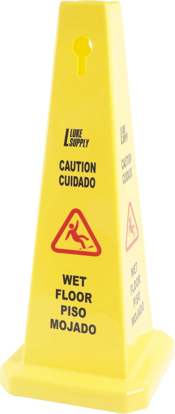MATTHEW CLEANING 6 Packs 26” Caution Wet Floor Safety Cones - Image 3