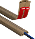 Floor Cord Covers for Wires 20FT Cable Hider Wire Cover Self Adhesive Cord by JAHOMFAI