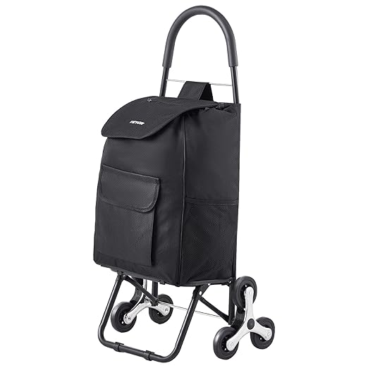 VEVOR Stair Climber Cart, 36L Capacity, Grocery Cart Laundry Stair Climbing - Image 12