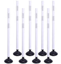 BESEA 8PCS 48" Traffic Delineator Posts by BeSea