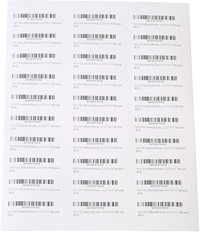 Address Labels 1" x 2-5/8" Sticker Paper - Image 3