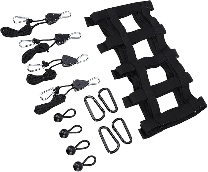Tailgate Cargo Net 60x18in Adjustable Multifunctional Truck Bed Extender by TYTOGE