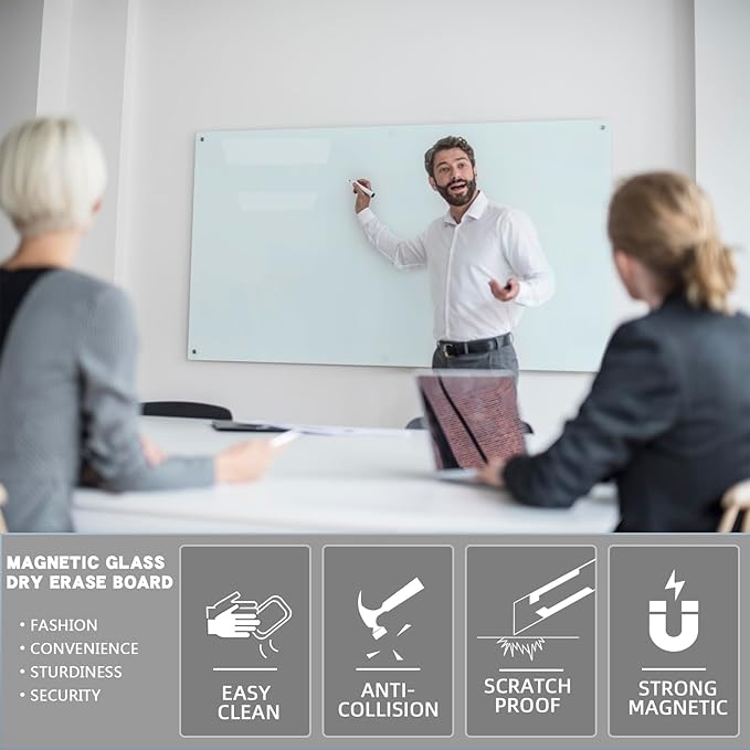 Glass Magnetic White Board - Image 7
