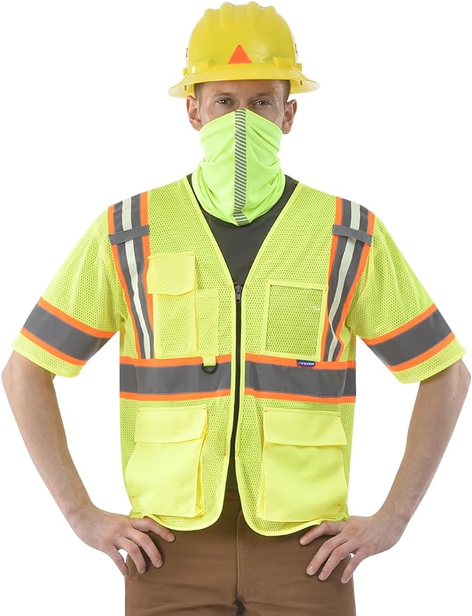 AYKRM 11 color High Vis Reflective Safety Vest by AYKRM