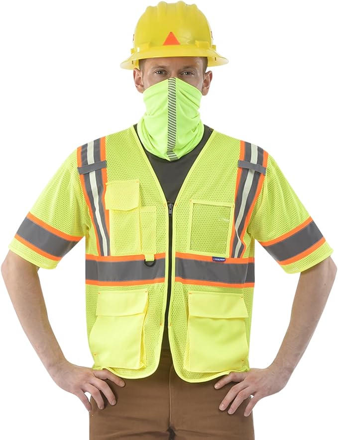 AYKRM 11 color High Vis Reflective Safety Vest by AYKRM