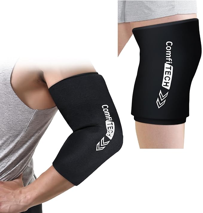 ComfiTECH Elbow Knee Ice Pack Wrap Sleeve, Flexible Ice Sleeve by ComfiTECH