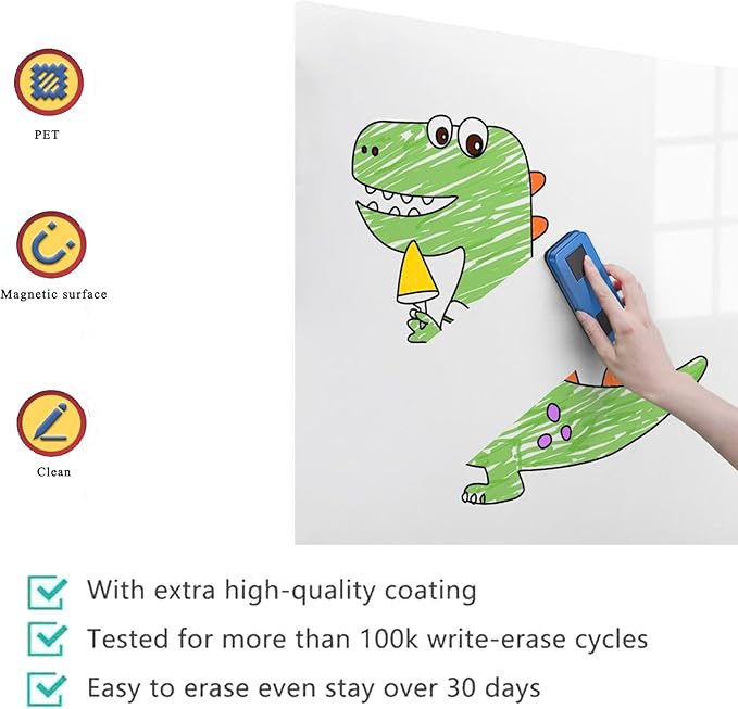Small Magnetic Dry Erase Board Sheet - Image 3