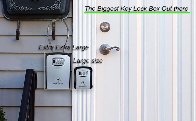 Iron Lock® Key Lock Box Portable - Image 9