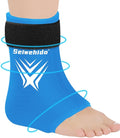 Foot Ankle Ice Pack Wrap for Swelling, Reusable Gel Ice Pack for Sprained Ankle by SEIWEHIDO